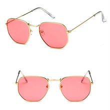 Load image into Gallery viewer, 2023 Vintage Sunglasses Men Square Metal Frame Sunglasses Pilot Mirror Classic Retro Sun Glasses Women  Summer Eyewear