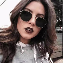 Load image into Gallery viewer, 2023 Vintage Sunglasses Men Square Metal Frame Sunglasses Pilot Mirror Classic Retro Sun Glasses Women  Summer Eyewear