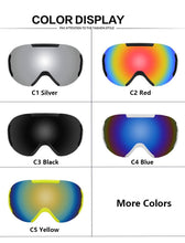 Load image into Gallery viewer, 2023 Waterproof Double Layers TPU Anti Fog Snow Goggles Custom Ski Goggles Cover