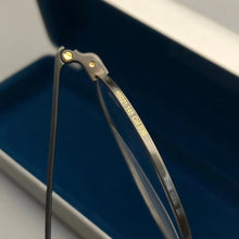 Load image into Gallery viewer, 2023   Quality Eyeglasses frames  women Men Vintage Titanium Polygon Big blue light glasses optical frame 080607