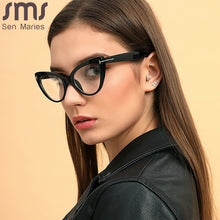 Load image into Gallery viewer, 2023 Women Cat Eye Glasses Frame Brand Designer Eyewear Myopia Prescription Optical Eyeglasses