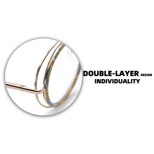 2022 Women Retro Eyeglasses Frame Female Eye Glasses Vintage Optical Glasses Prescription Transparent Frame Men LAO-6815