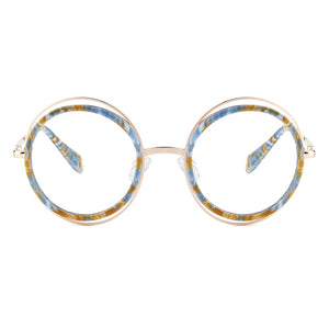 2022 Women Retro Eyeglasses Frame Female Eye Glasses Vintage Optical Glasses Prescription Transparent Frame Men LAO-6815