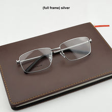 Load image into Gallery viewer, 2023 Brand  rimless glasses frame men titanium eye glasses frames for women Square Business spectacles nerd