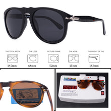 Load image into Gallery viewer, 2022 luxury Classic Vintage Pilot Steve Style Polarized Sunglasses 007 Men Driving Brand Design Sun Glasses Oculos  649