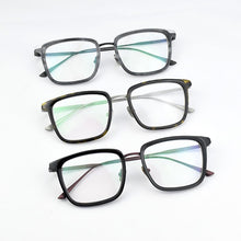 Load image into Gallery viewer, 2023 Brand Titanium Glasses Frame Men Square Prescription Eyeglasses Vintage Myopia Optical Spectacles retro Eye Glasses Men