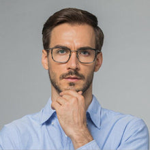 Load image into Gallery viewer, 2023 Brand Titanium Glasses Frame Men Square Prescription Eyeglasses Vintage Myopia Optical Spectacles retro Eye Glasses Men