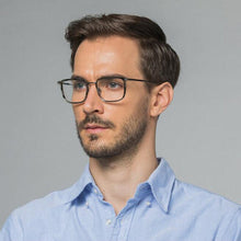 Load image into Gallery viewer, 2023 Brand Titanium Glasses Frame Men Square Prescription Eyeglasses Vintage Myopia Optical Spectacles retro Eye Glasses Men