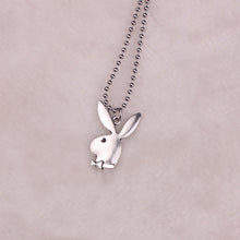 Load image into Gallery viewer, 2020 new Women Fashion Cute Long Ear Bunny Pendant Necklaces Charm Playboy Necklace Party Jewelry Collier Femme
