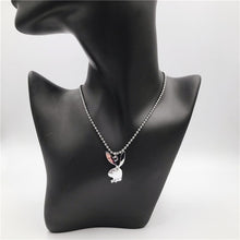 Load image into Gallery viewer, 2020 new Women Fashion Cute Long Ear Bunny Pendant Necklaces Charm Playboy Necklace Party Jewelry Collier Femme