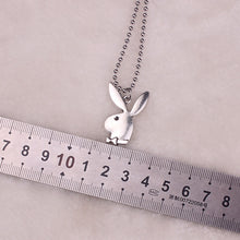 Load image into Gallery viewer, 2020 new Women Fashion Cute Long Ear Bunny Pendant Necklaces Charm Playboy Necklace Party Jewelry Collier Femme