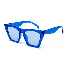 Load image into Gallery viewer, 2023 brand sunglasses Square glasses  Personalized cat eyes Colorful sunglasses trend versatile sunglasses uv400 curtain