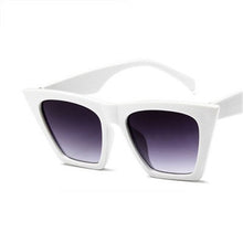 Load image into Gallery viewer, 2023 brand sunglasses Square glasses  Personalized cat eyes Colorful sunglasses trend versatile sunglasses uv400 curtain