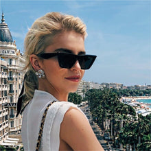 Load image into Gallery viewer, 2023 brand sunglasses Square glasses  Personalized cat eyes Colorful sunglasses trend versatile sunglasses uv400 curtain