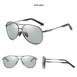 2023 brand Unisex Sunglasses Polarized Photochromic Eyewear Goggles Accessories Discolour Lens Glasses For Men/Women