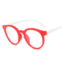 Load image into Gallery viewer, 2023 round frame anti blue light glasses Plain glasses children radiation protection for kid Computer phone Online course