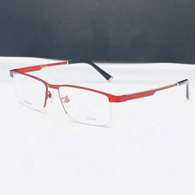 Load image into Gallery viewer, 2023  optical frames pure titanium halffim eyeglasses frame  ultra light spectacle prescription potter 61057