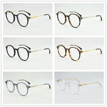 Load image into Gallery viewer, 2023 round eyeglasses frames women&#39;s eye glasses frame for men Myopia Prescription Optical glasses transparent Spectacles Women