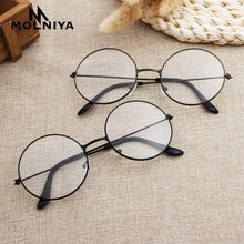Carica l&#39;immagine nel visualizzatore di Gallery, 2022 round eyeglasses glasses frame men/women clear fake glasses eyeglass round eye glasses frames for women/men