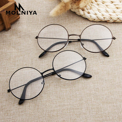 2022 round eyeglasses glasses frame men/women clear fake glasses eyeglass round eye glasses frames for women/men