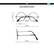 Carica l&#39;immagine nel visualizzatore di Gallery, 2022 round eyeglasses glasses frame men/women clear fake glasses eyeglass round eye glasses frames for women/men