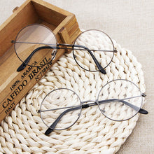Carica l&#39;immagine nel visualizzatore di Gallery, 2022 round eyeglasses glasses frame men/women clear fake glasses eyeglass round eye glasses frames for women/men