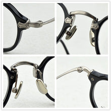 Load image into Gallery viewer, round titanium optical glasses frame women Small Vintage eyeglasses frames myopia computer eye glasses frames for women 181