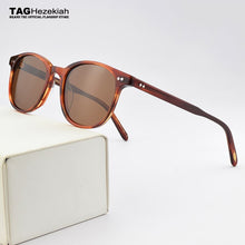 Load image into Gallery viewer, 2023 vintage polarized sunglasses men round  Brand sun glasses women Small box retro mens sunglasses brand designer OV5412