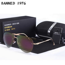 Carica l'immagine nel visualizzatore di Gallery, 2023 women polarized  Sunglasses  uv protection pilot feminin diamond sun Glasses vintage with original box