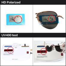 Carica l'immagine nel visualizzatore di Gallery, 2023 women polarized  Sunglasses  uv protection pilot feminin diamond sun Glasses vintage with original box