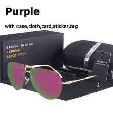 Carica l'immagine nel visualizzatore di Gallery, 2023 women polarized  Sunglasses  uv protection pilot feminin diamond sun Glasses vintage with original box