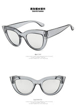 Load image into Gallery viewer, 2023Cat Eye Sunglasses For Women Pink Mirror Retro Brand Designer Shades Female Sun Glasses Black pink Coating