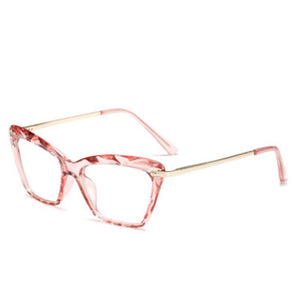 Square Women reading Glasses Frame Crystal Multi-section Brand Design Optical Computer oculos Glasses gafas de lectura mujer