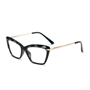Square Women reading Glasses Frame Crystal Multi-section Brand Design Optical Computer oculos Glasses gafas de lectura mujer