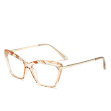 Carica l&#39;immagine nel visualizzatore di Gallery, Square Women reading Glasses Frame Crystal Multi-section Brand Design Optical Computer oculos Glasses gafas de lectura mujer