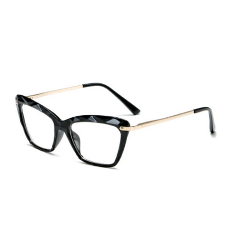 Square Women reading Glasses Frame Crystal Multi-section Brand Design Optical Computer oculos Glasses gafas de lectura mujer