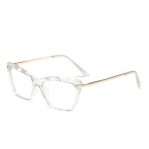Square Women reading Glasses Frame Crystal Multi-section Brand Design Optical Computer oculos Glasses gafas de lectura mujer