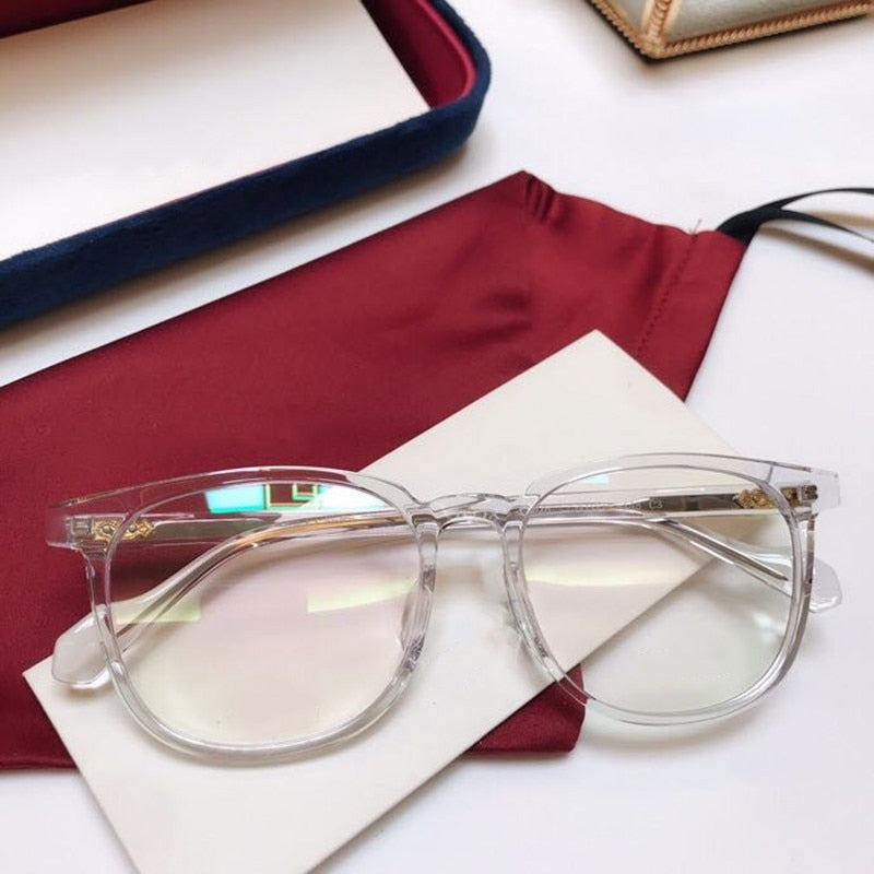 best quality optical acetate g8026 Frame myopia hyperopia astigmatism eye glasses Frames brand Men Women Fashion Box Case
