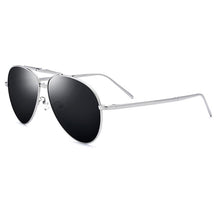 Load image into Gallery viewer, 2023 Aluminium Alloy Silver Frame Men Sunglasses Folding Polarized Driving Glasses