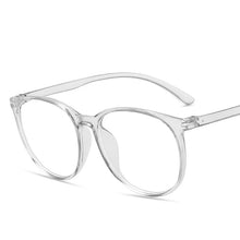 Load image into Gallery viewer, 2023 Anti Blue Light Decorative Glasses Round Computer Anti-blue Eye Glasses with Frame Transparent Eyewear Women Glasses Frame