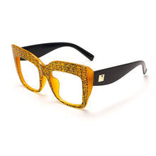 Carica l&#39;immagine nel visualizzatore di Gallery, 2023 Anti-blu Grandi Montature per occhiali Ottica Occhiali da sole da donna Occhiali da vista retrò oversize Quadrati Montature per occhiali per computer