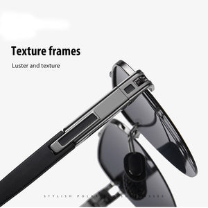 2023 Aviation Sunglasses Male Driving TAC Metal men's Brand Sun glasses  Man Eyewear UV400 Original Designer Oculos