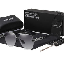 Load image into Gallery viewer, 2023 Aviation Sunglasses Male Driving TAC Metal men&#39;s Brand Sun glasses  Man Eyewear UV400 Original Designer Oculos