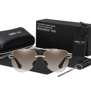2023 Aviation Sunglasses Male Driving TAC Metal men's Brand Sun glasses  Man Eyewear UV400 Original Designer Oculos