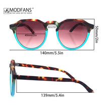 Load image into Gallery viewer, 2023 Beach Glasses Photochromic Women Sunglasses Stylish Retro Round Frame Sun Protection And UV 400 Protection