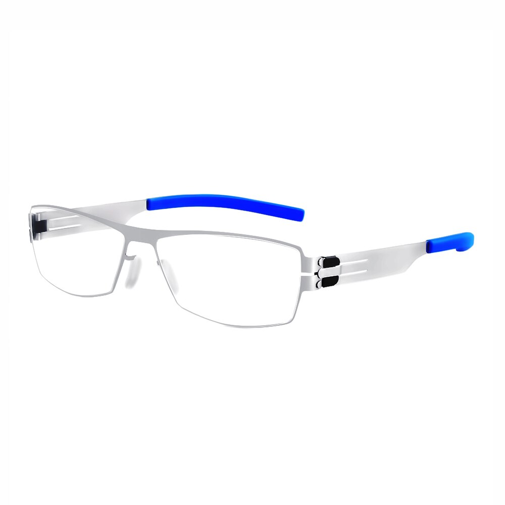 2023 Berlin  Screwless Irregular Square Myopia Glasses Frame for Men Women Prescription Reading Computer Eyeglasses