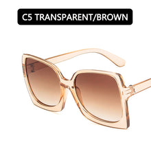 Load image into Gallery viewer, 2022 Big Frame Fashion Oversized Sunglasses Women Brand Designer Plastic Female Gradient Sun Glasses gafas de sol mujer UV400