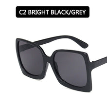 Load image into Gallery viewer, 2022 Big Frame Fashion Oversized Sunglasses Women Brand Designer Plastic Female Gradient Sun Glasses gafas de sol mujer UV400