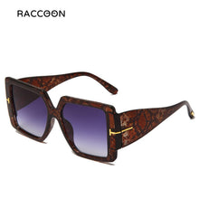 Load image into Gallery viewer, 2023 Brand Design Oversized Square Tom Sunglasses For Women Men Retro Summer Driving Travel Uv400 Big Sun Glasses Shades
