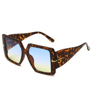 2023 Brand Design Oversized Square Tom Sunglasses For Women Men Retro Summer Driving Travel Uv400 Big Sun Glasses Shades